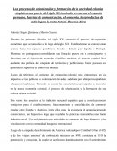 Los procesos de colonización y formación de la sociedad colonial rioplatense a partir del siglo XV