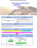 Valoramos la Literatura 4to de secundaria