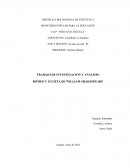 Análisis Romeo y Julieta