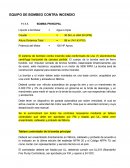 Equipo de bombeo contra incendio