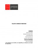 Taller N°2 Derecho tributario