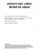 Las percepciones del feminicidio en el reportaje Morir de amor