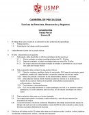 Técnicas de Entrevista, Observación y Registros