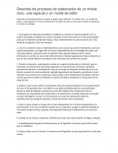 Elaboración de moldes a medida