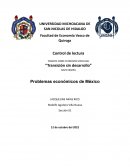 Ensayos sobre economía mexicana “Transición sin desarrollo”