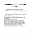 Area de produccion de la boutique