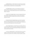 Pedagogía dialogante