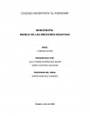 Manejo de las emociones negativas