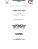 Práctica 7. Cromatografía en capa fina