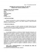 Informe técnico de farmacia