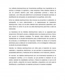 Los métodos electroquímicos