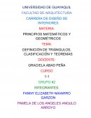 Definición de triángulos, clasificación y teoremas
