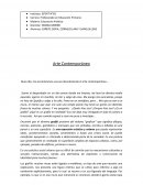 Arte Contemporáneo.Grafiti