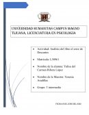 Ensayo del libro de el error de Descartes