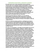 Problemática de mi pueblo, comunidad o sociedad