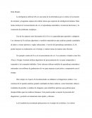 La inteligencia artificial (IA)