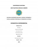 Estadistica experimental Trabajo N° 01