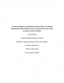 Alianza estratégica entre China y Rusia