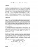 Equilibrio iónico. Titulación ácido base