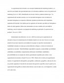 La segmentación del mercado