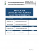 Protocolo de control de coche de parada cardio-respiratoria (PCR)