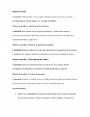 Sistema gestión calidad