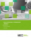 Salud ocupacional y epidemiologia