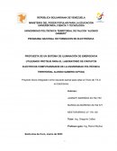 Proyecto Socio-Integrador como requisito parcial para optar al Título de T.S.U en Electrónica