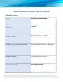 Taller de Comunicación Efectiva. Obrvando al Observador y sus Resultados