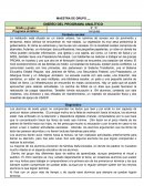 Diseño del programa analítico