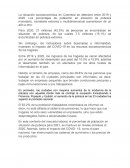 La situación socioeconómica en Colombia