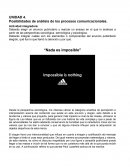 Posibilidades de análisis de los procesos comunicacionales