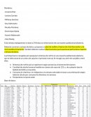 Base de datos. Plan de análisis