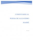 Análisis y comentario del poema “Sostengo el cansancio del mundo” de Alejandro Marré