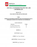 Diseño de tratamiento primario para aguas residuales de la Parroquia Guamote