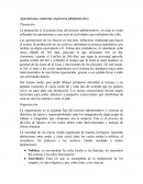 Aportaciones conforme al proceso administrativo