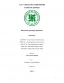 Ética en la psicología deportiva