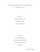 Evidencia de desempeño: Mapa conceptual sobre validación de documentos