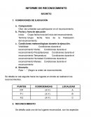 Informe de Reconocimiento