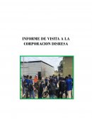 Informe de visita a la Corporacion Disresa