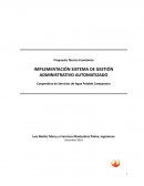 Implementación sistema de gestión administrativo automatizado