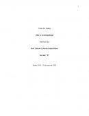 ¿Qué es la antropología?