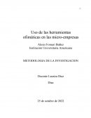 Uso de las herramientas ofimáticas en las micro-empresas