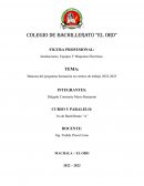 Bitácora del programa formación en centros de trabajo 2022-2023