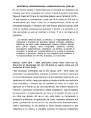 Entrevista conversacional a maestras