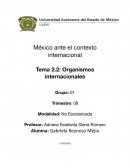 México ante el contexto internacional