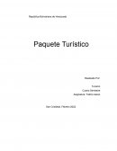 Paquete Turístico