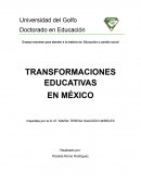 Transformaciones educativas en México