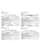 Rubrica para evaluar participación en clases