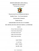 Tablero didáctico de los actuadores del sistema de inyeccion electrónica automotriz